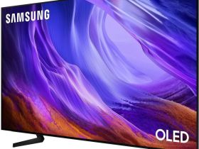 Телевизор Samsung 83" OLED S85H 4K, Процессор NQ4 AI Gen2, Smart ТВ (2026) QE83S85HAEXPY черный графит