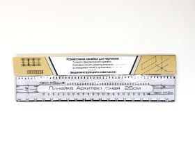 Линейка Архитектурная PROLine 25 см