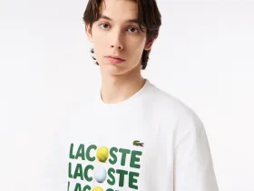 Мужская футболка Lacoste стандартного кроя
