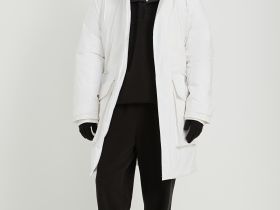 Пальто утепленное с утиным пухом