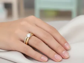 Кольцо из желтого золота э0312кц02144100