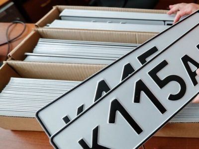 При регистрации транспорта в Херсоне будут выдавать госномера с кодом 184