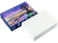 Набор акварели "Белые Ночи" Грануляция и Натуральные земли, 12 шт х2,5 мл, пластик