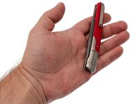 Складной нож Viking Nordway K633-3, сталь дамаск, рукоять G10, оранжевый