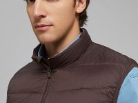 Стеганый пуховый жилет