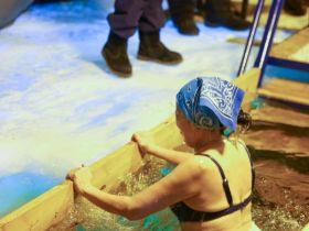 Айсен Николаев принял участие в мероприятиях Крещения Господня