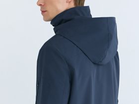 Лёгкая куртка из флиса, Синий