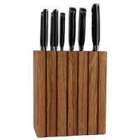 Подставка для ножей универсальная Woodinhome KS022UONL, дуб