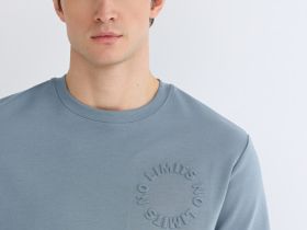 Футболка с объёмным принтом, Зеленый