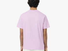 Мужская хлопковая футболка Lacoste с коротким рукавом