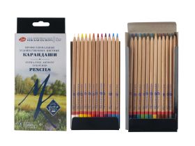 Набор карандашей цветные "Мастер-Класс", 24 цвета, в картонной коробке