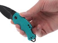 Складной нож Kershaw Shuffle 6, сталь 8Cr13MoV, рукоять термопластик GFN бирюзового цвета
