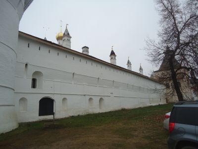 Южное прясло восточной крепостной стены