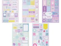 Набор бумажных наклеек MESHU "Grace" 5 шт