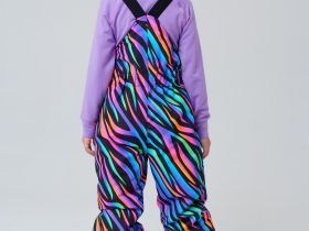 Комплект текстильный с полиуретановым покрытием для девочек: куртка, полукомбинезон