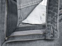 Широкие джинсы с высокой посадкой, Серый