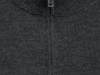 Свитер с воротником на молнии для мальчиков, Серый