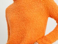 Джемпер свободного силуэта с шерстью