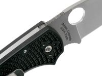 Складной нож Spyderco Native 5 Lightweight, сталь CPM-S30V, рукоять FRN, черный