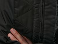 Утепленная куртка-бомбер с капюшоном