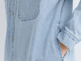 Джинсовая рубашка, Голубой