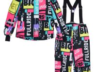 Комплект текстильный с полиуретановым покрытием для девочек: куртка, брюки