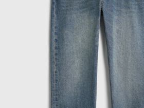 Прямые джинсы Straight, Синий