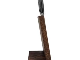 Подставка для ножей магнитная Woodinhome KS002SSOB, дуб, коричневый
