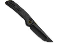 Складной нож Kizer Mithril, сталь M390, рукоять титан/карбон, черный