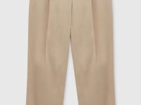 Брюки прямого силуэта на высокой посадке