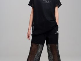 Брюки трикотажные для девочек