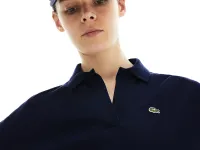 Женское поло Lacoste свободного кроя