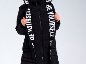 Пальто текстильное с полиуретановым покрытием для девочек