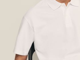 Поло из органического хлопка пике