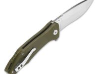 Складной нож QSP Raven, сталь D2, рукоять G10, зеленый