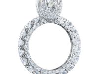 Кольцо из белого золота э4712кц09210604