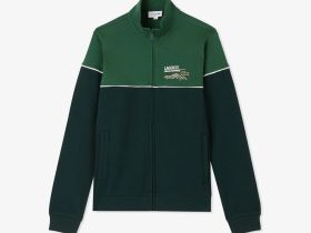 Мужской хлопковый свитшот Lacoste приталенного кроя