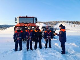 Якутские спасатели МЧС России провели тренировку на высоте