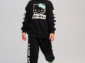 Толстовка трикотажная для девочек