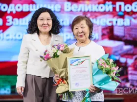 В Якутске состоялся праздничный вечер «Фейерверк Победы»