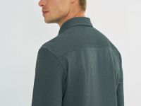 Рубашка из тонкого трикотажа, Серый