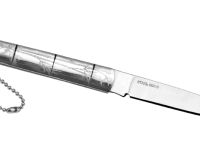 Складной нож-брелок Витязь B5240, сталь 65Х13, рукоять сталь