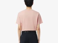 Мужская хлопковая футболка Lacoste с коротким рукавом