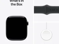 Смарт-часы Apple Watch Series 10 46mm Jet Black Aluminum Case with Black Sport Band (M/L)