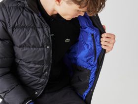 Мужская куртка Lacoste с отстёгивающимися рукавами