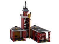 Бриксити AB-1317 Конструктор Пожарная часть с каланчой Огневая стража