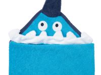 Полотенце детское текстильное с капюшоном для мальчиков