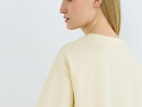 Футболка оверсайз из хлопка, Желтый