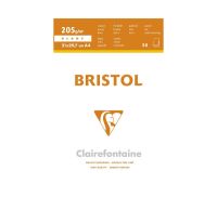 ?Блокнот для черчения и рисования Clairefontaine "Bristol" А4 20 л 205 г