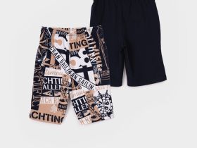 Шорты трикотажные для мальчиков, 2 шт в комплекте